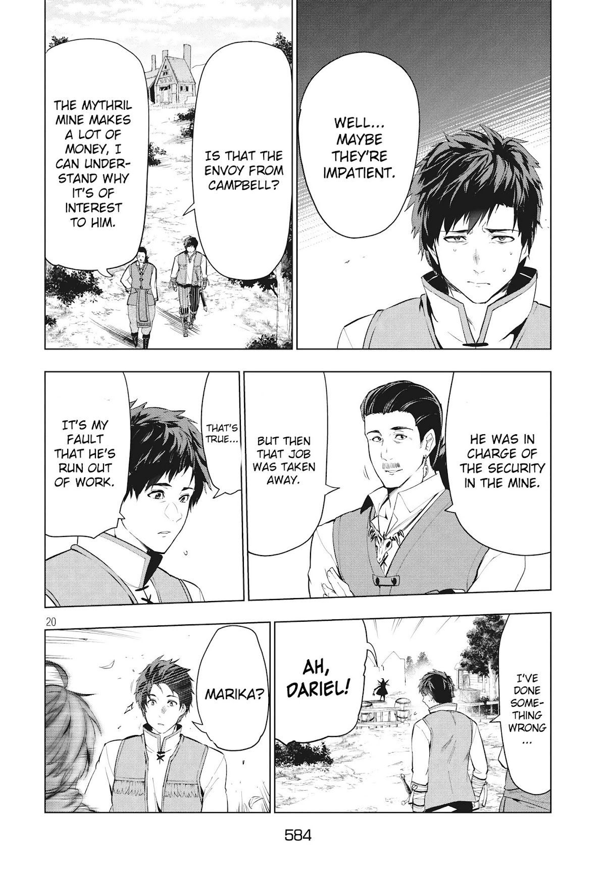 Kaiko sareta Ankoku Heishi (30-dai) no Slow na Second Life Chapter 9.2 page 8 - Chapter 9.2: The mythril negotiations