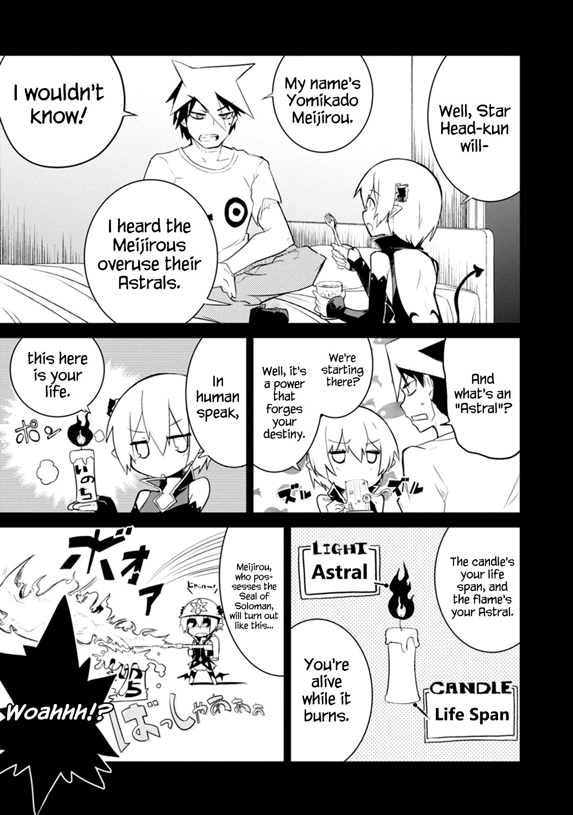 Kaimetsuou to 12-nin no Hoshi no Miko Chapter 1 page 27 - Chapter 1: The Devil's Star