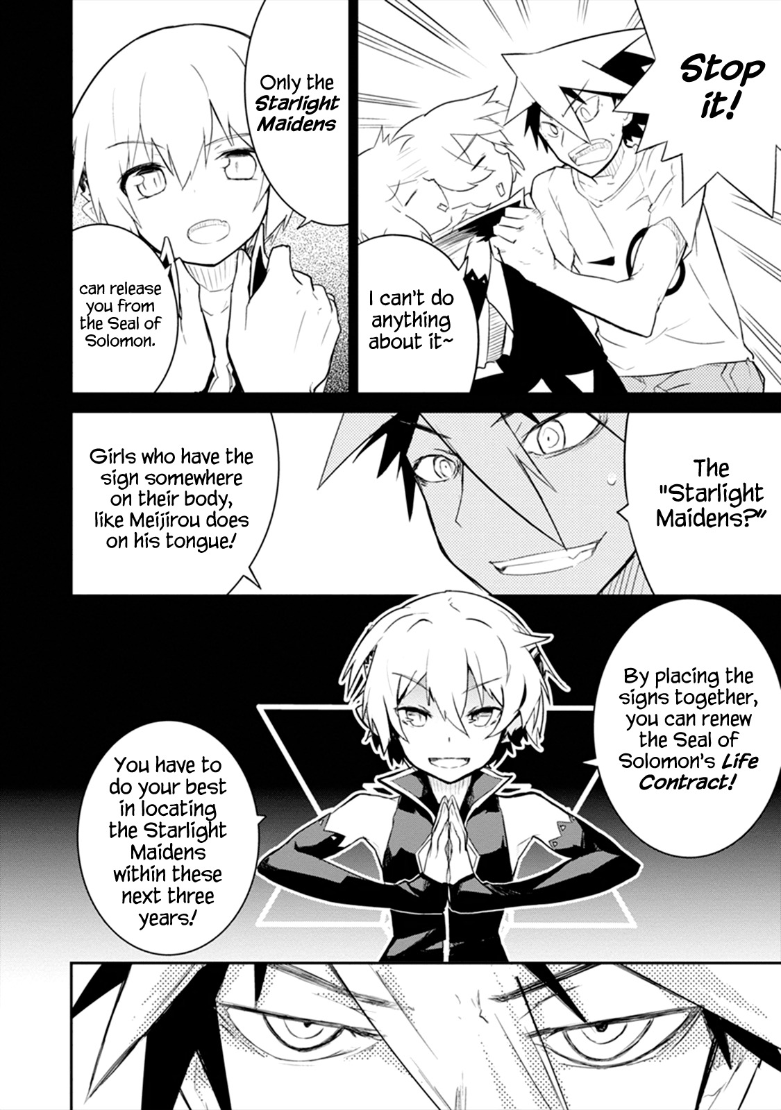 Kaimetsuou to 12-nin no Hoshi no Miko Chapter 1 page 28 - Chapter 1: The Devil's Star
