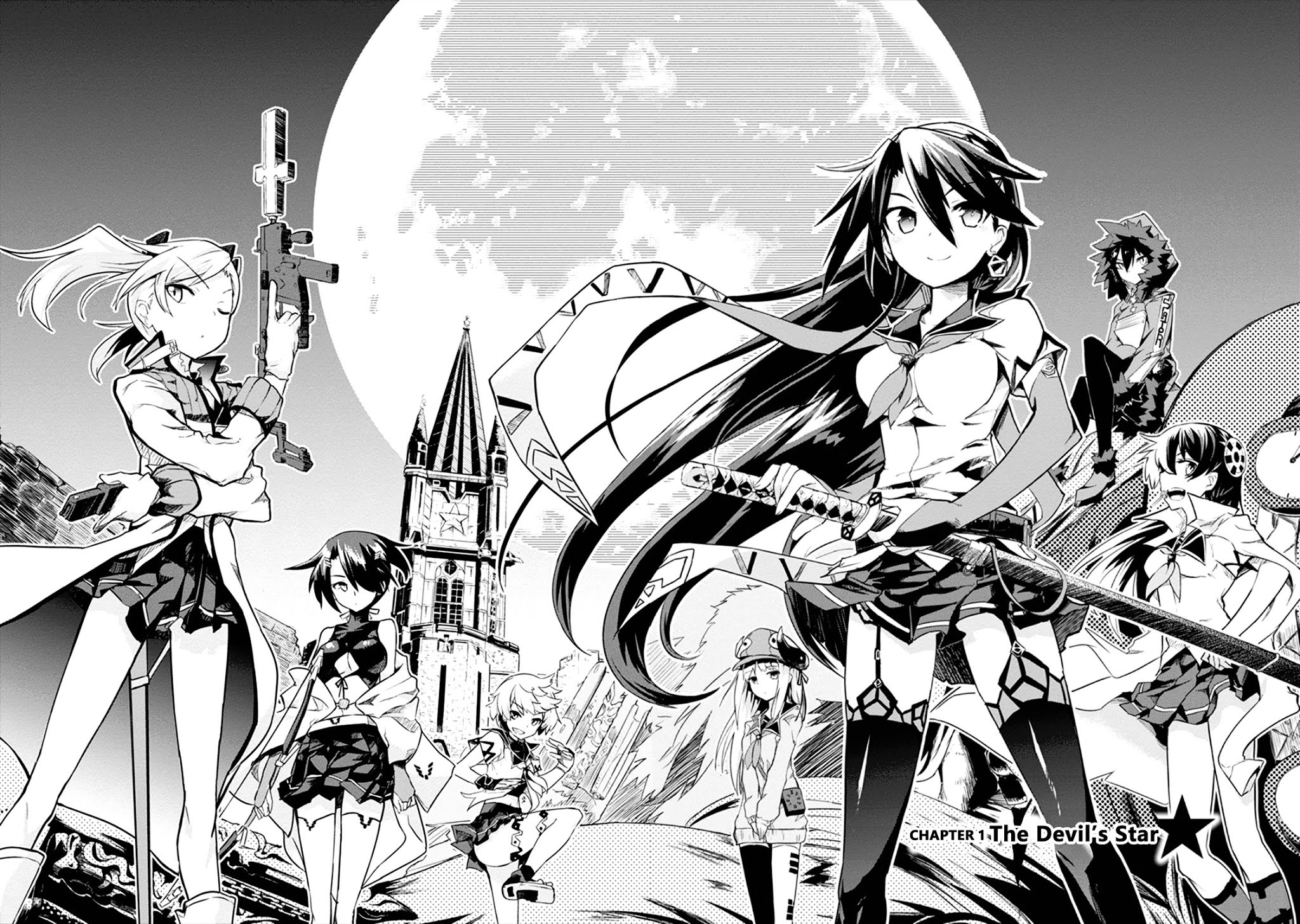 Kaimetsuou to 12-nin no Hoshi no Miko Chapter 1 page 5 - Chapter 1: The Devil's Star