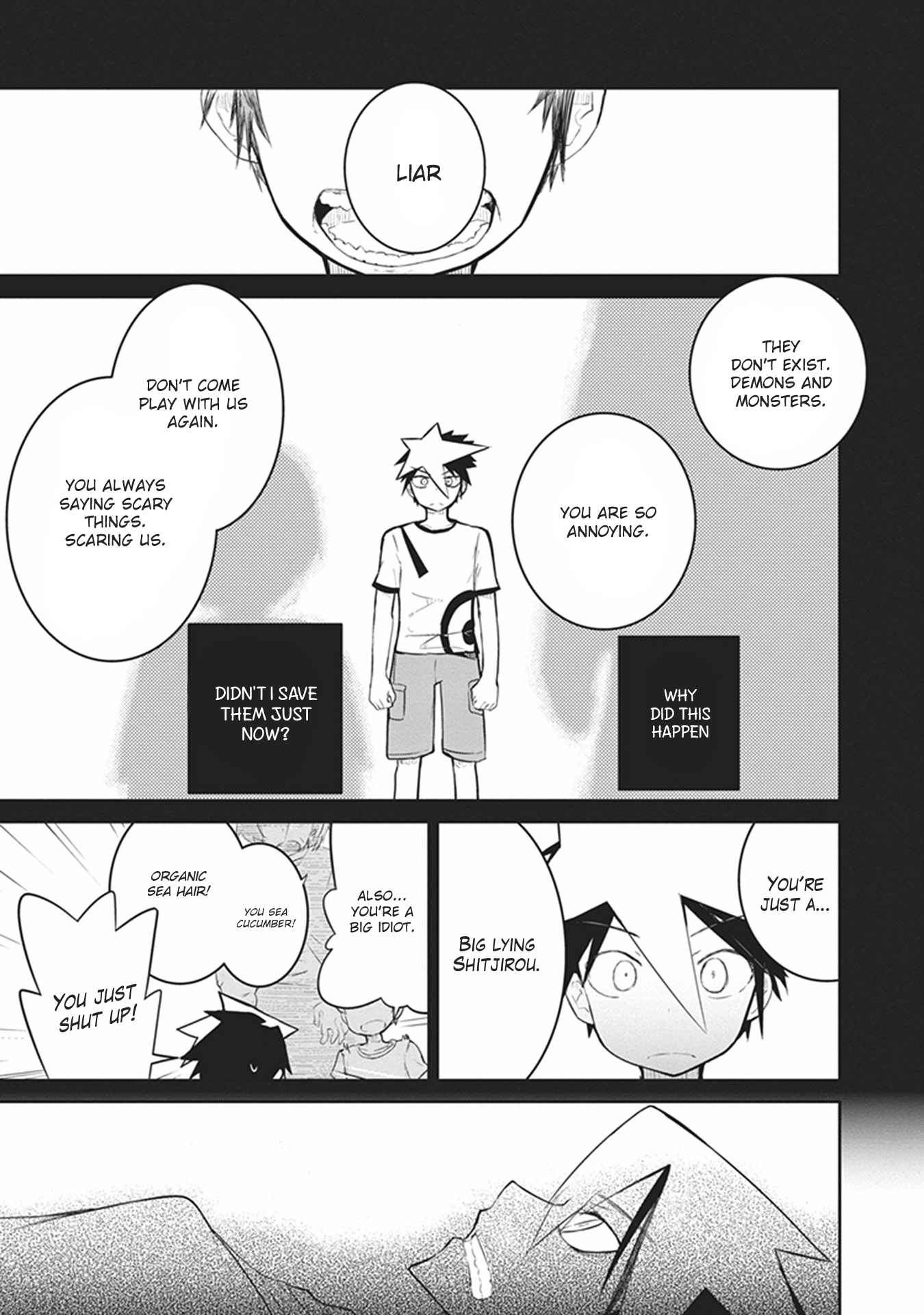 Kaimetsuou to 12-nin no Hoshi no Miko Chapter 10 page 1 - Chapter 10: Green Green Blue