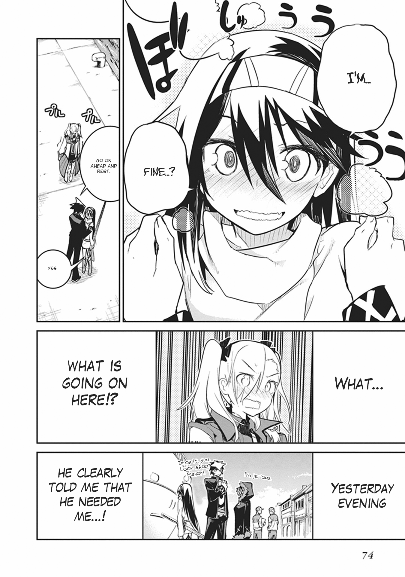 Kaimetsuou to 12-nin no Hoshi no Miko Chapter 10 page 22 - Chapter 10: Green Green Blue