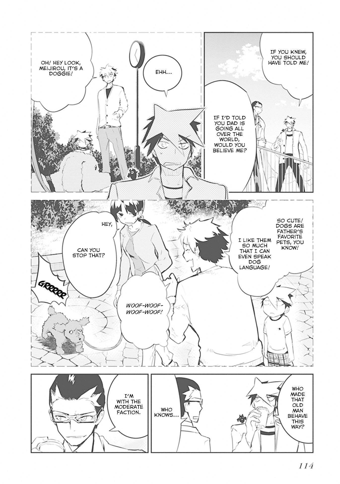 Kaimetsuou to 12-nin no Hoshi no Miko Chapter 11 page 20 - Chapter 11: Family Combat