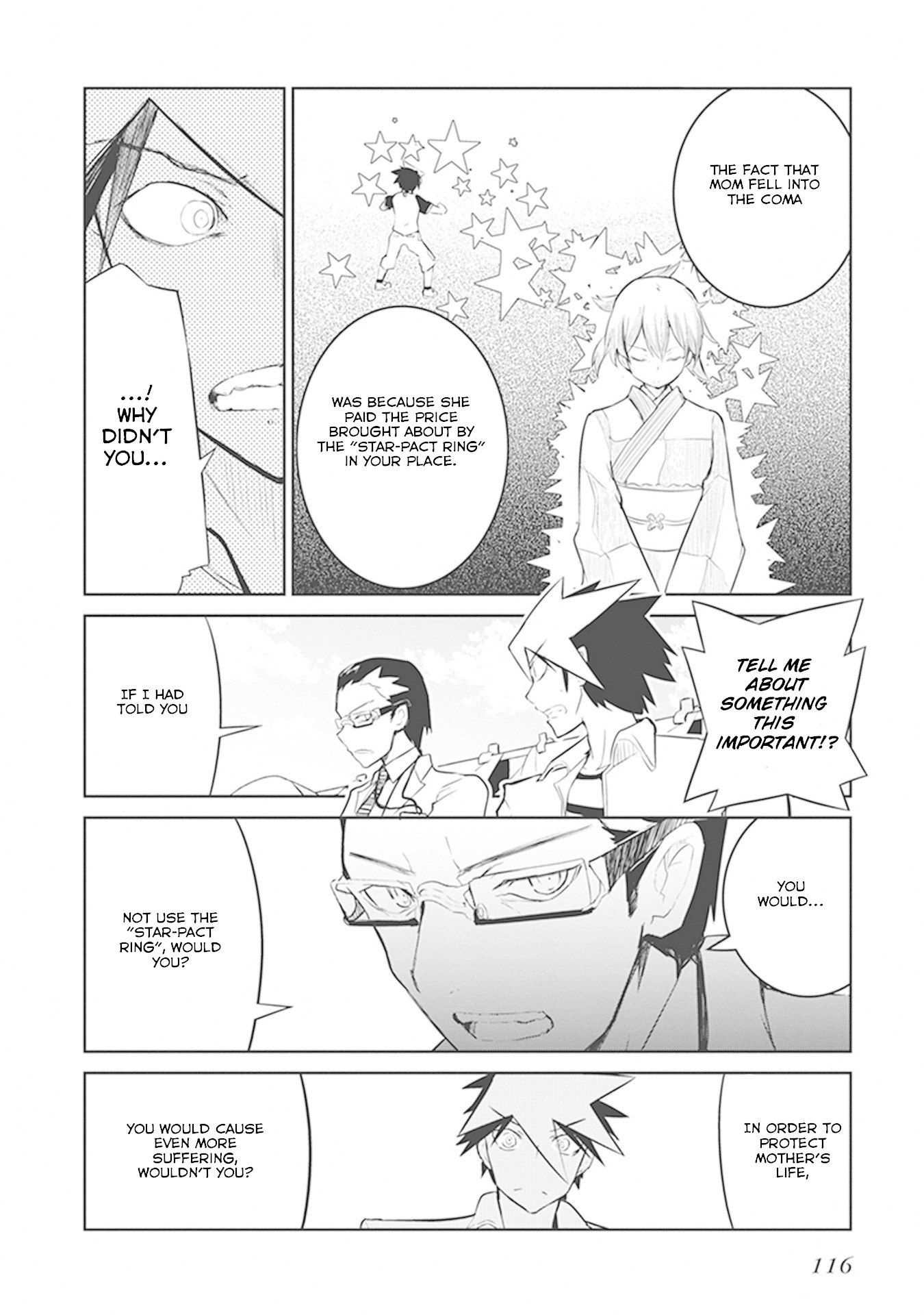 Kaimetsuou to 12-nin no Hoshi no Miko Chapter 11 page 22 - Chapter 11: Family Combat