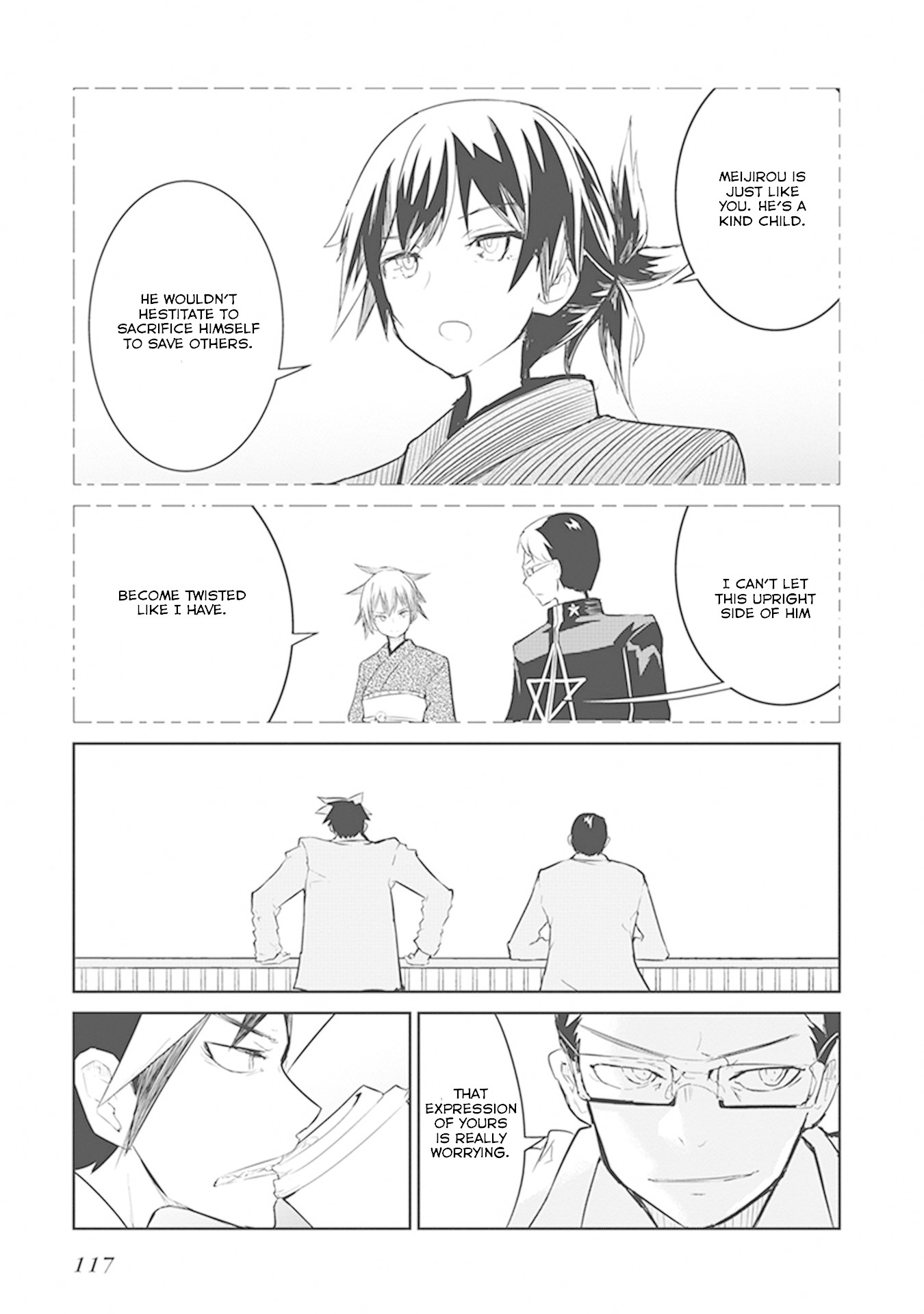 Kaimetsuou to 12-nin no Hoshi no Miko Chapter 11 page 23 - Chapter 11: Family Combat