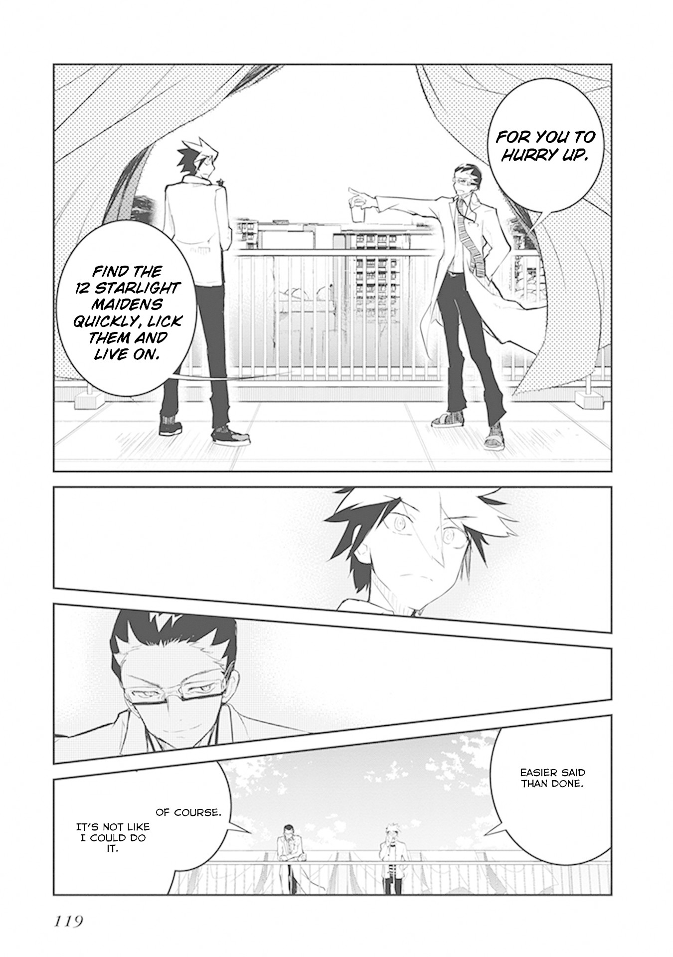 Kaimetsuou to 12-nin no Hoshi no Miko Chapter 11 page 25 - Chapter 11: Family Combat