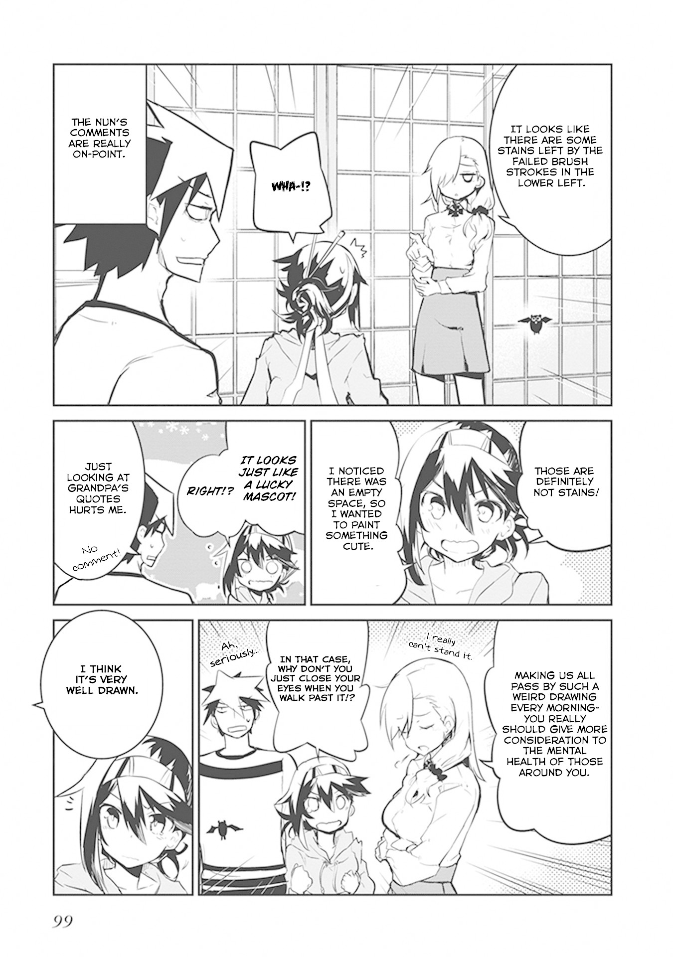 Kaimetsuou to 12-nin no Hoshi no Miko Chapter 11 page 5 - Chapter 11: Family Combat
