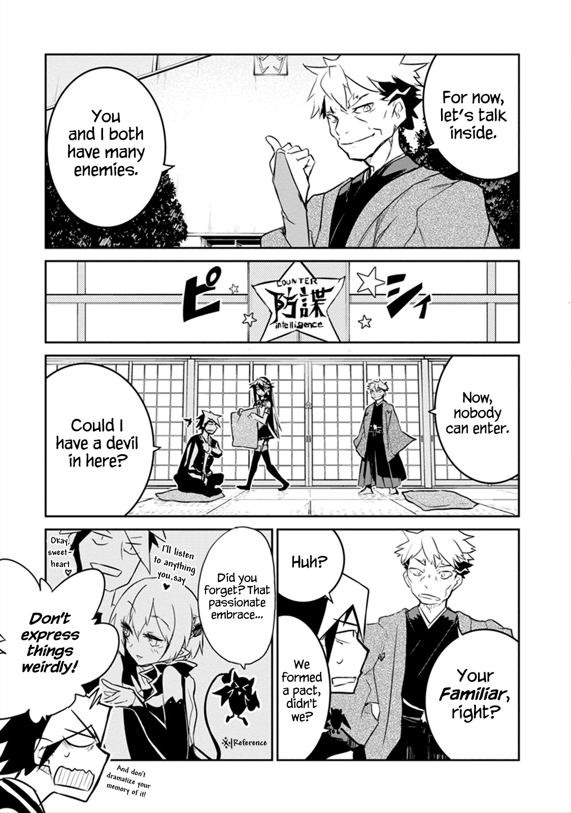 Kaimetsuou to 12-nin no Hoshi no Miko Chapter 2 page 11 - Chapter 2: Samurai Girl Complex