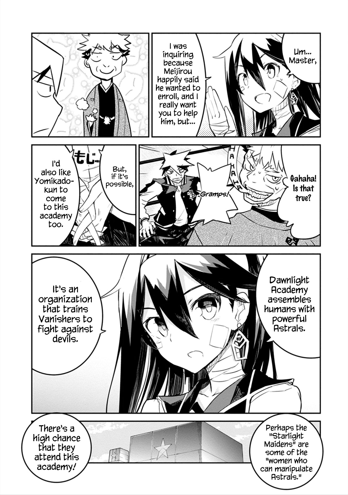 Kaimetsuou to 12-nin no Hoshi no Miko Chapter 2 page 14 - Chapter 2: Samurai Girl Complex