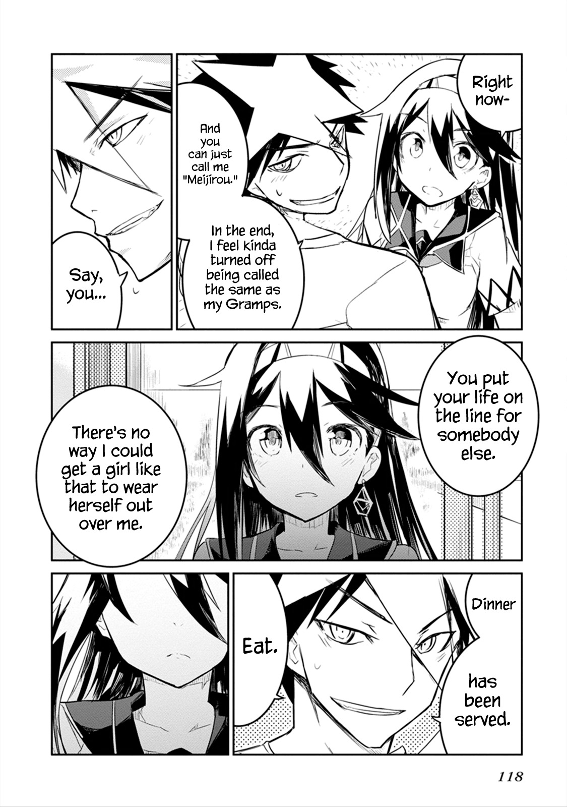 Kaimetsuou to 12-nin no Hoshi no Miko Chapter 2 page 35 - Chapter 2: Samurai Girl Complex