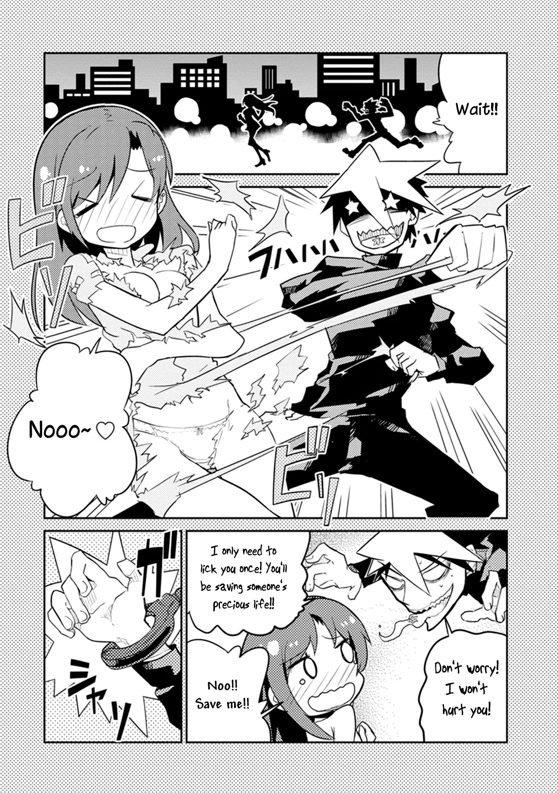 Kaimetsuou to 12-nin no Hoshi no Miko Chapter 3 page 5 - Chapter 3: Cross-Counter