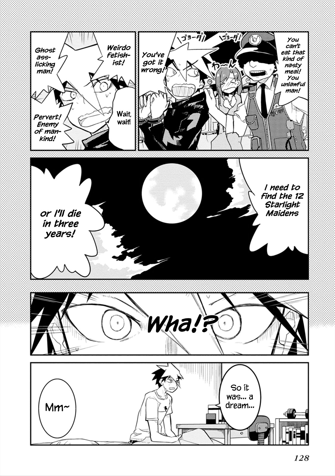 Kaimetsuou to 12-nin no Hoshi no Miko Chapter 3 page 6 - Chapter 3: Cross-Counter