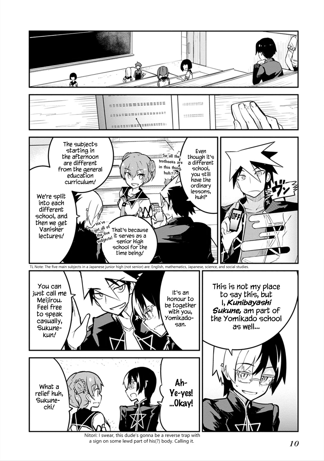 Kaimetsuou to 12-nin no Hoshi no Miko Chapter 4 page 11 - Chapter 4: Dead or Alive Academy