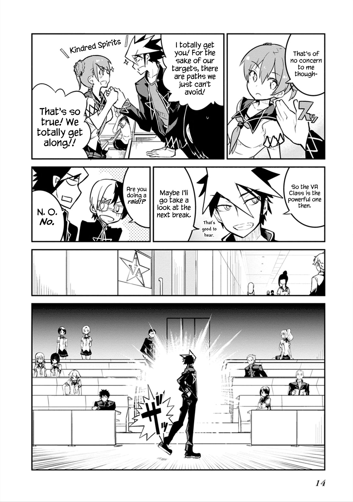 Kaimetsuou to 12-nin no Hoshi no Miko Chapter 4 page 15 - Chapter 4: Dead or Alive Academy