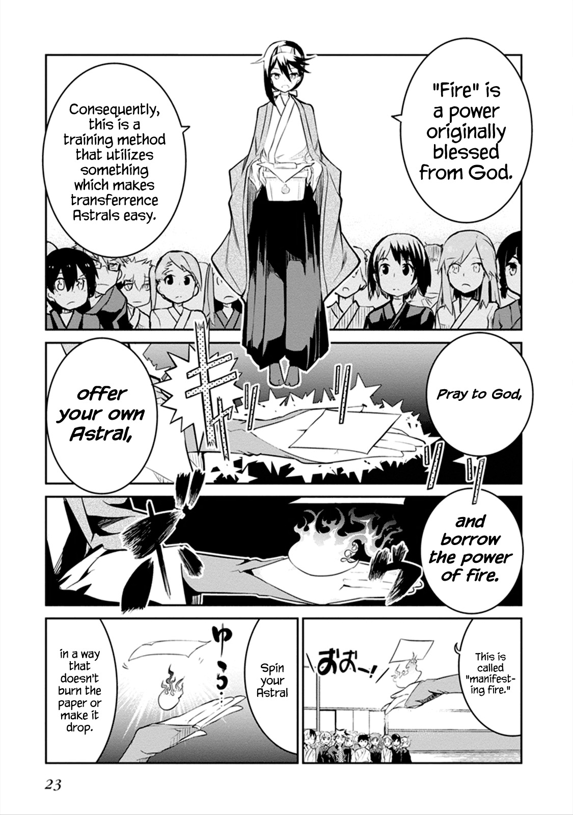 Kaimetsuou to 12-nin no Hoshi no Miko Chapter 4 page 24 - Chapter 4: Dead or Alive Academy