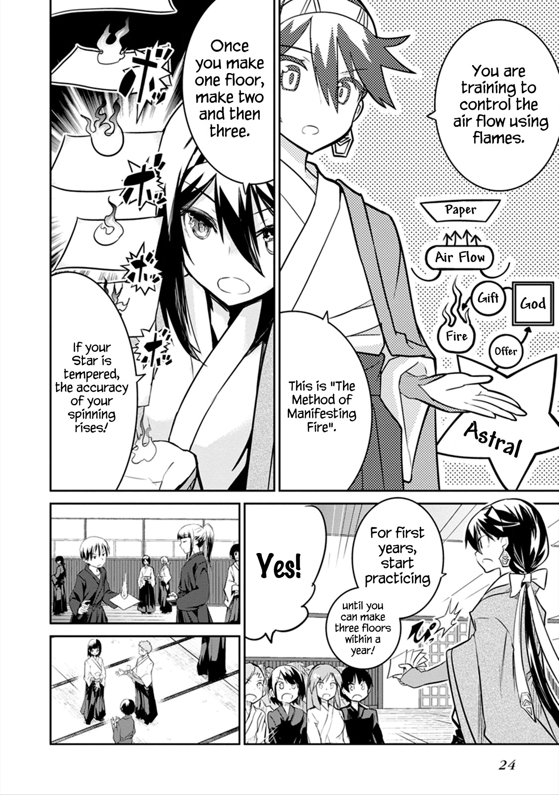 Kaimetsuou to 12-nin no Hoshi no Miko Chapter 4 page 25 - Chapter 4: Dead or Alive Academy