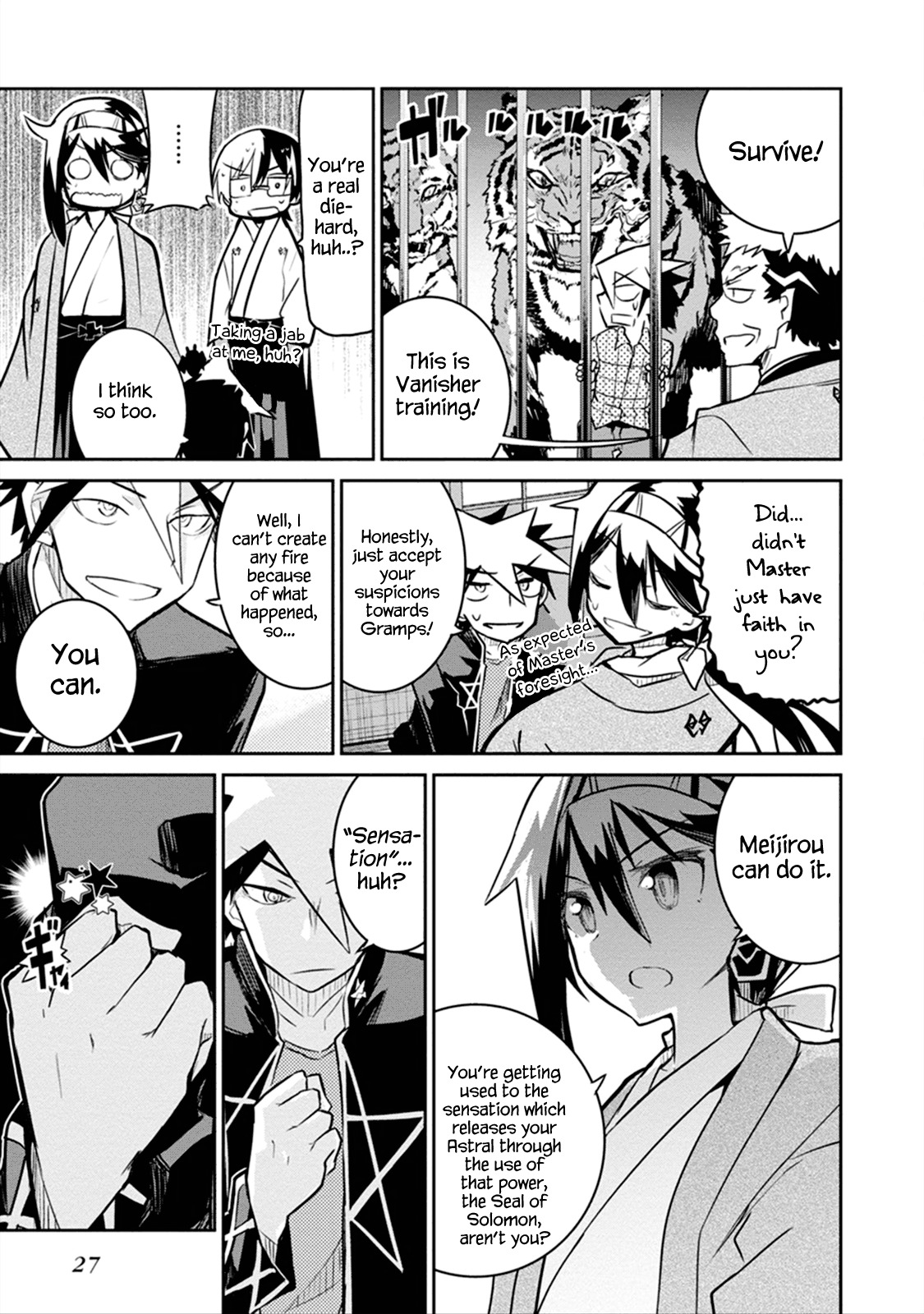 Kaimetsuou to 12-nin no Hoshi no Miko Chapter 4 page 28 - Chapter 4: Dead or Alive Academy