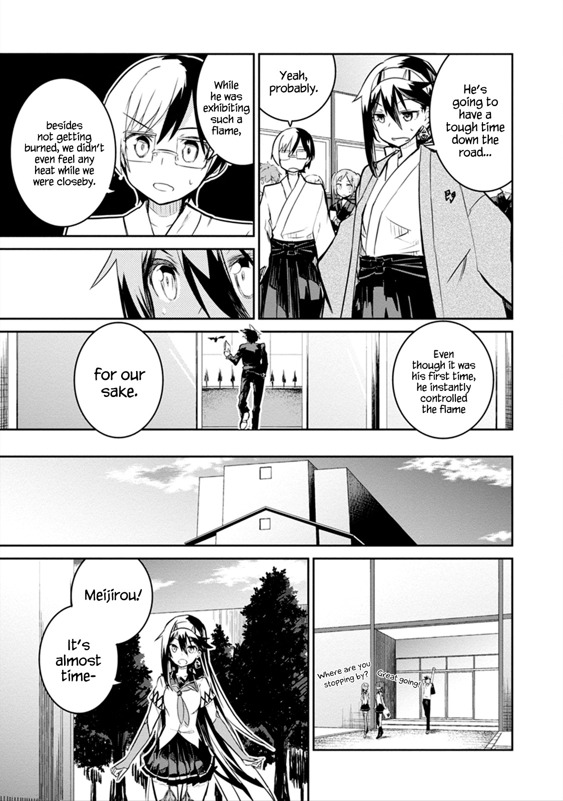 Kaimetsuou to 12-nin no Hoshi no Miko Chapter 4 page 30 - Chapter 4: Dead or Alive Academy
