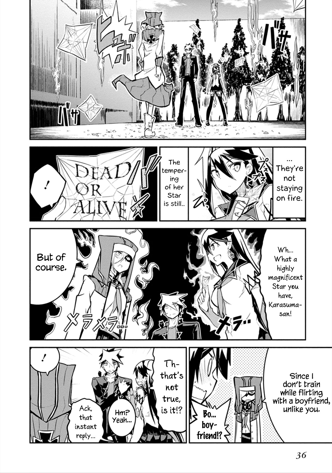 Kaimetsuou to 12-nin no Hoshi no Miko Chapter 4 page 37 - Chapter 4: Dead or Alive Academy