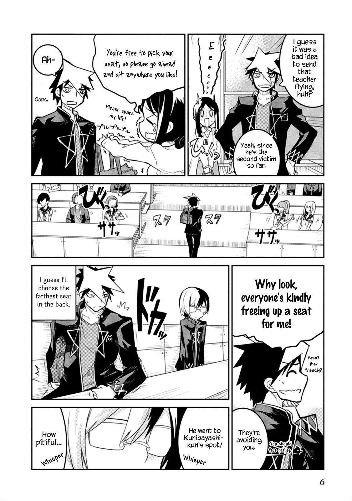Kaimetsuou to 12-nin no Hoshi no Miko Chapter 4 page 7 - Chapter 4: Dead or Alive Academy