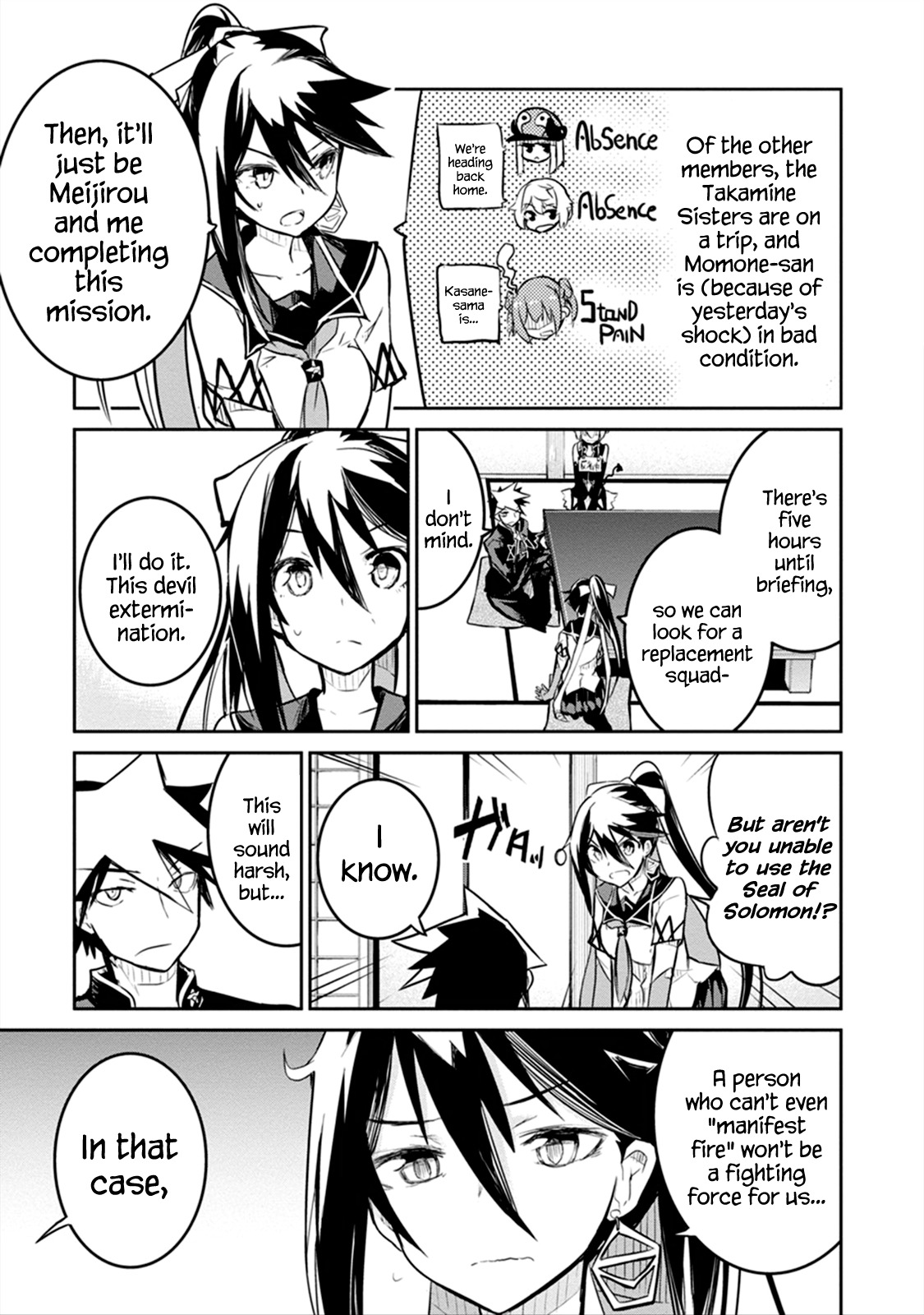 Kaimetsuou to 12-nin no Hoshi no Miko Chapter 6.1 page 10 - Chapter 6.1: Barrier Instruction Pt.1