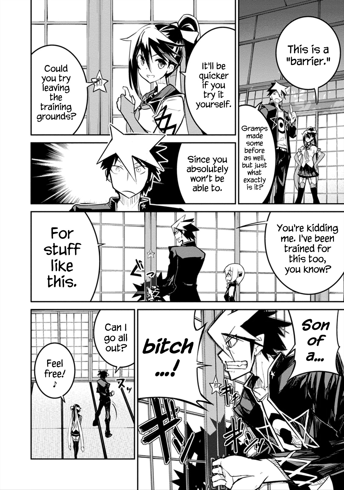 Kaimetsuou to 12-nin no Hoshi no Miko Chapter 6.1 page 13 - Chapter 6.1: Barrier Instruction Pt.1