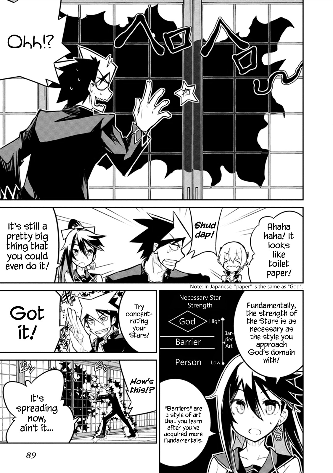 Kaimetsuou to 12-nin no Hoshi no Miko Chapter 6.1 page 16 - Chapter 6.1: Barrier Instruction Pt.1