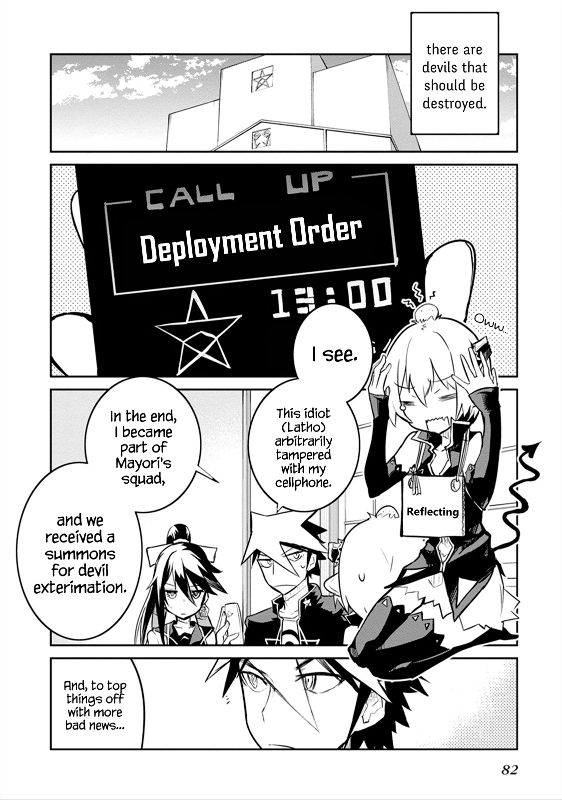 Kaimetsuou to 12-nin no Hoshi no Miko Chapter 6.1 page 9 - Chapter 6.1: Barrier Instruction Pt.1