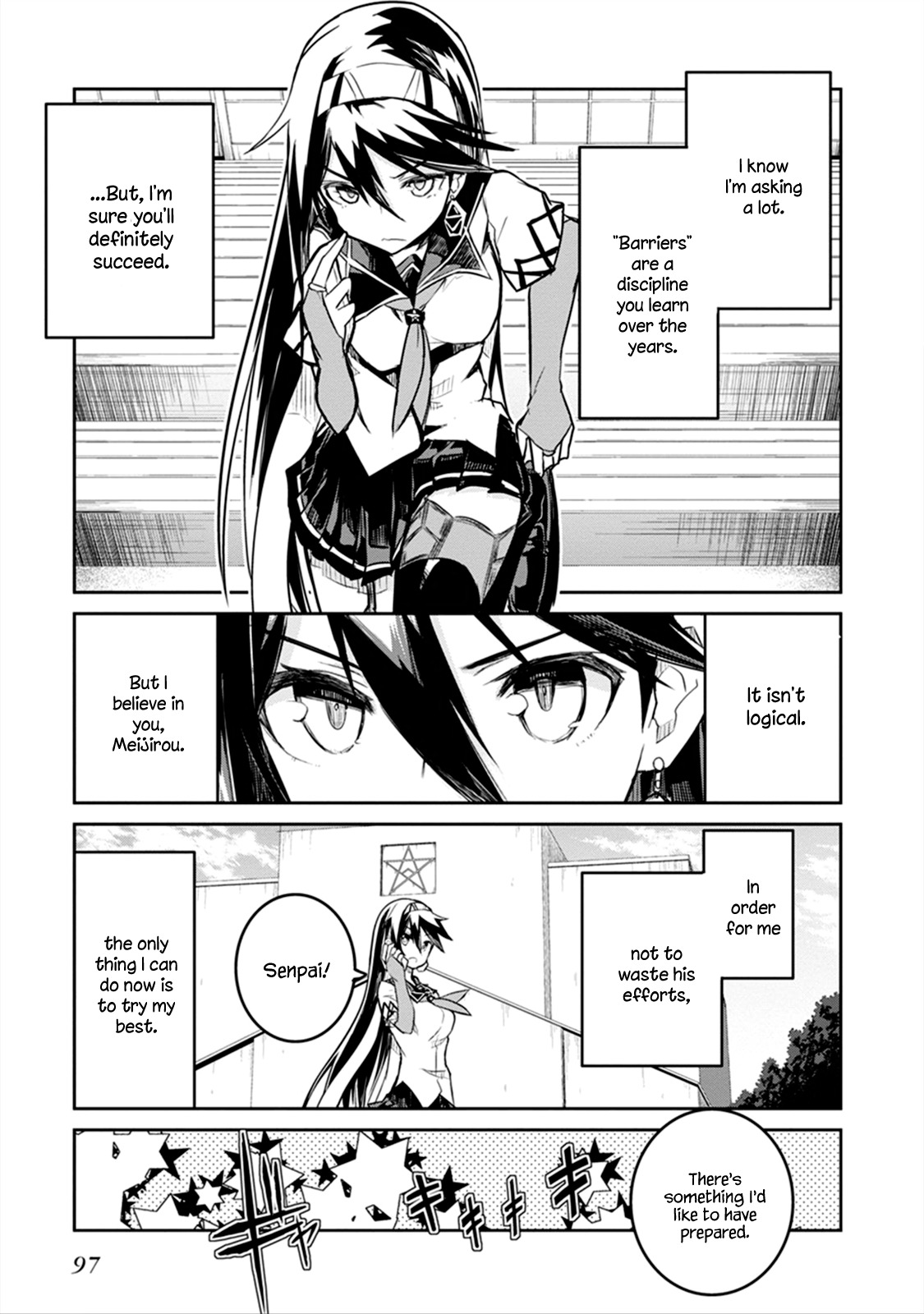 Kaimetsuou to 12-nin no Hoshi no Miko Chapter 6.2 page 5 - Chapter 6.2: Barrier Instruction Pt.2