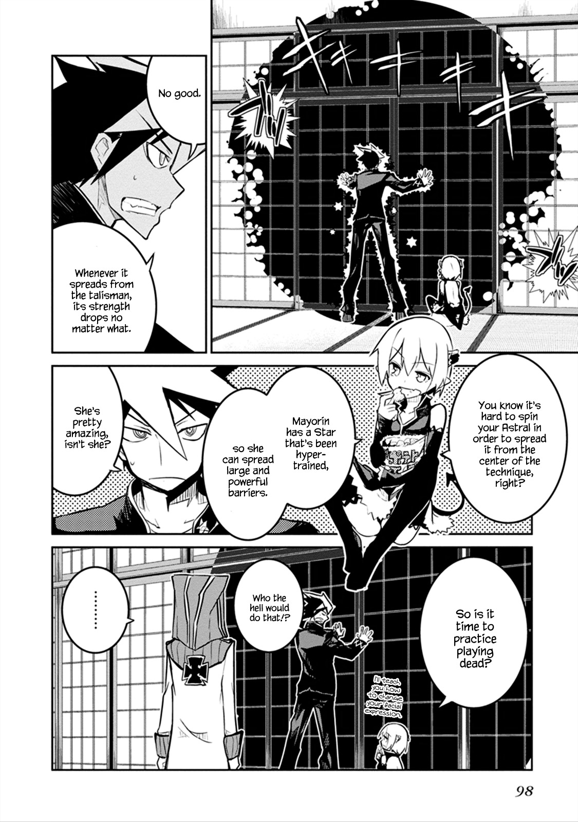 Kaimetsuou to 12-nin no Hoshi no Miko Chapter 6.2 page 6 - Chapter 6.2: Barrier Instruction Pt.2
