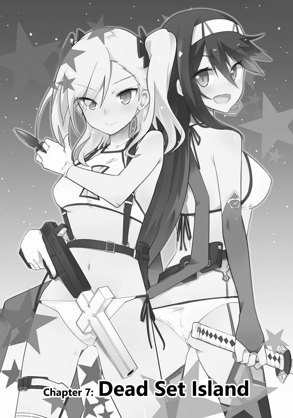 Kaimetsuou to 12-nin no Hoshi no Miko Chapter 7.1 page 1 - Chapter 7.1: Dead Set Island Pt.1