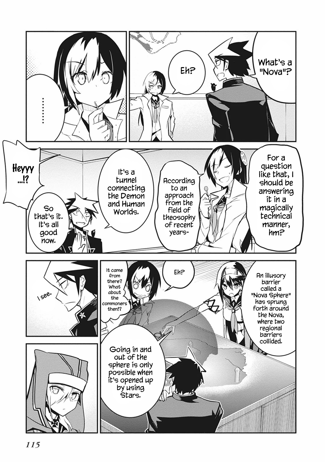 Kaimetsuou to 12-nin no Hoshi no Miko Chapter 7.1 page 5 - Chapter 7.1: Dead Set Island Pt.1