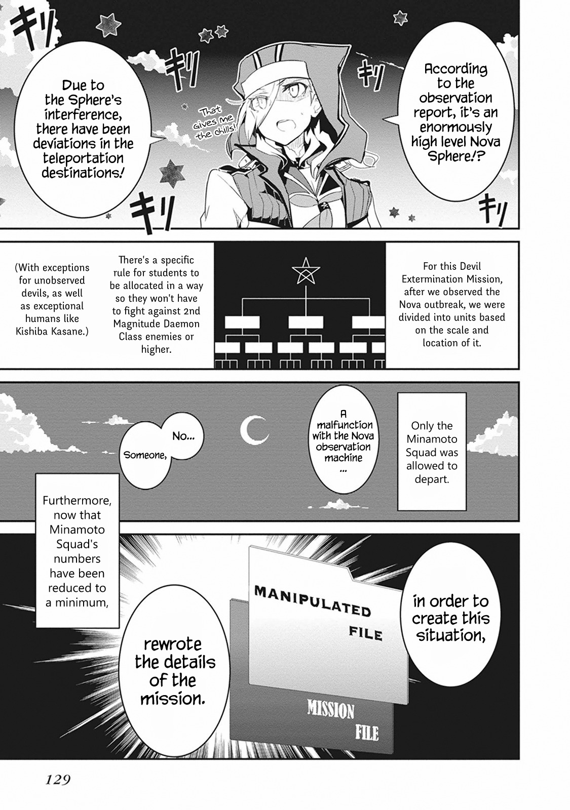 Kaimetsuou to 12-nin no Hoshi no Miko Chapter 7.2 page 1 - Chapter 7.2: Dead Set Island Pt.2