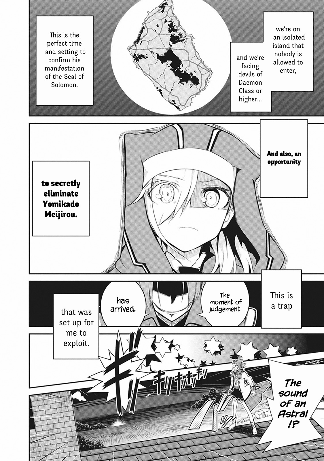 Kaimetsuou to 12-nin no Hoshi no Miko Chapter 7.2 page 2 - Chapter 7.2: Dead Set Island Pt.2