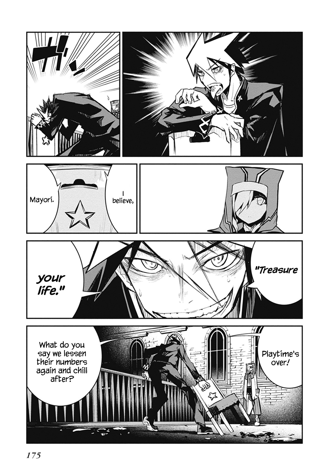 Kaimetsuou to 12-nin no Hoshi no Miko Chapter 8.2 page 6 - Chapter 8.2: Shooting Star Pt.2