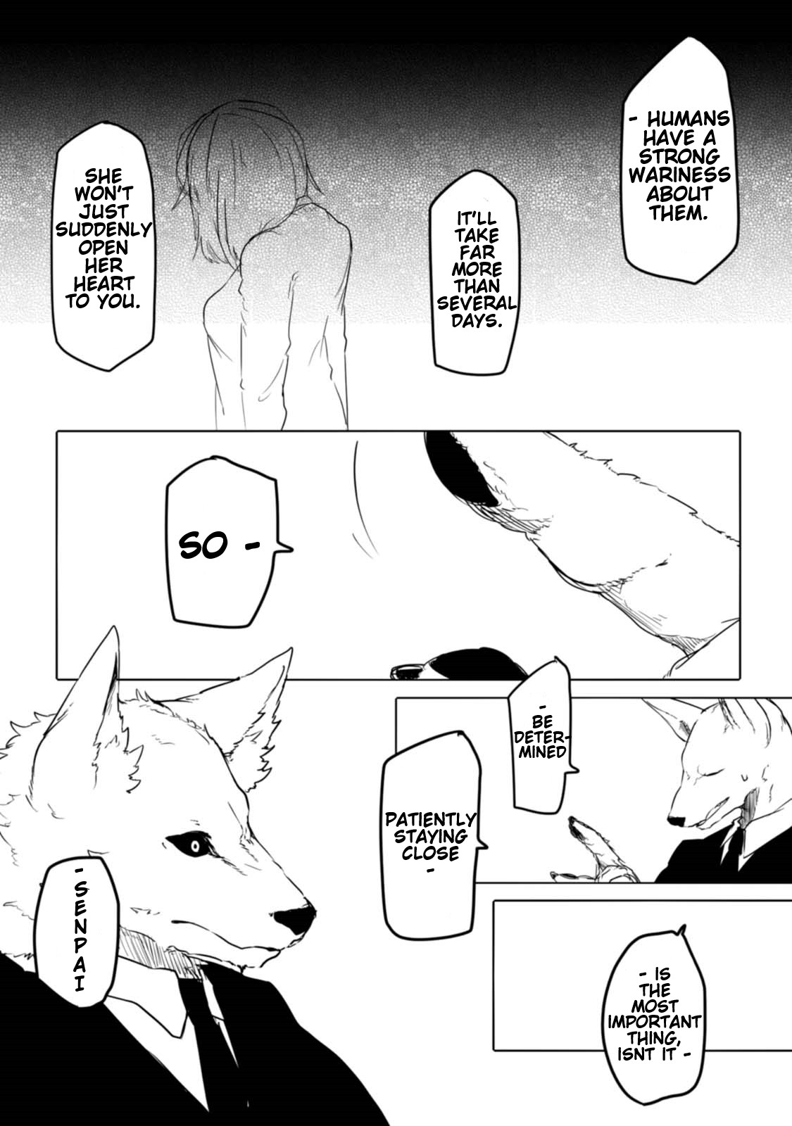 Kainushi Juujin to Pet Joshikousei Chapter 16.5 page 5 - Chapter 16.5: First Meal