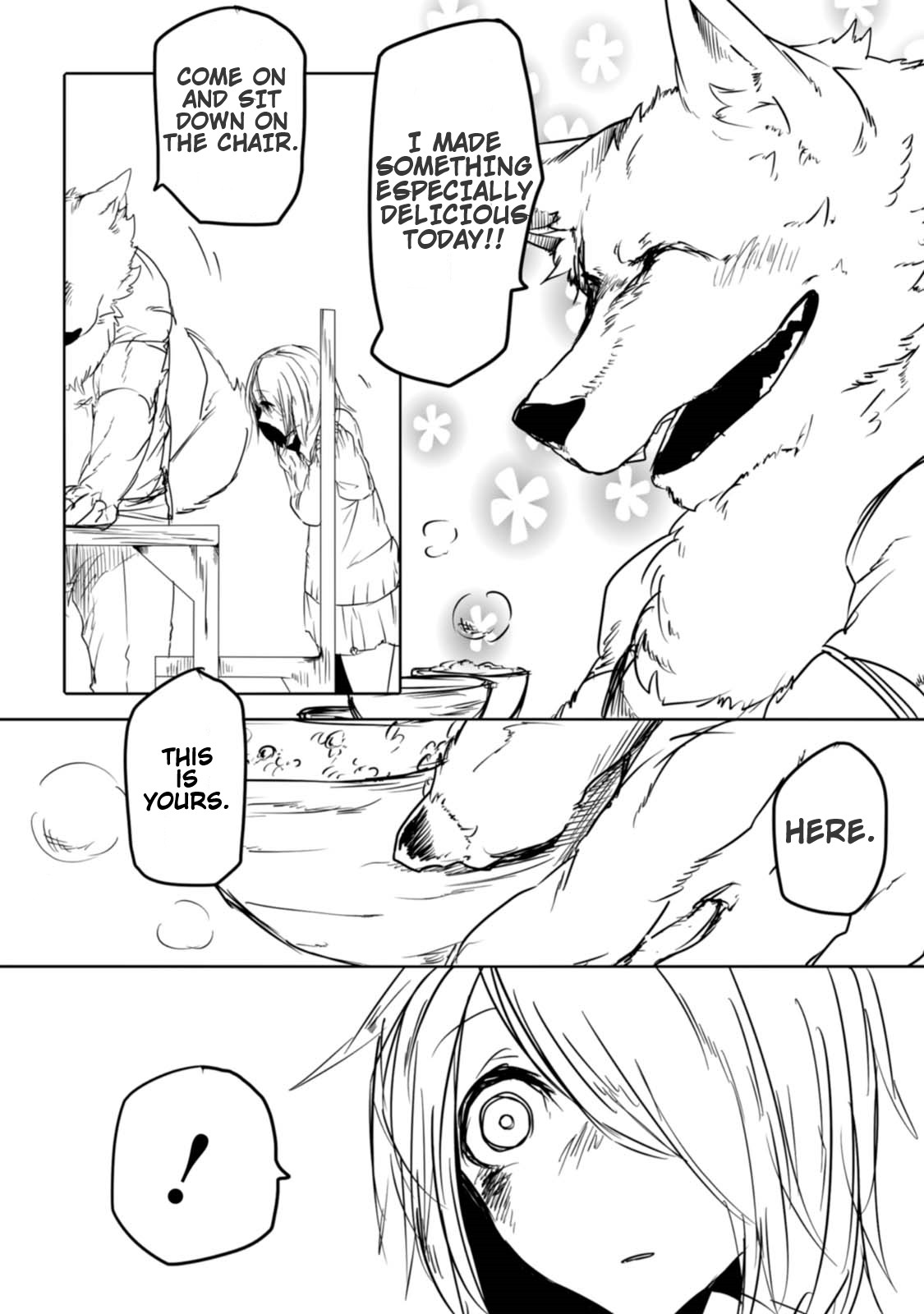 Kainushi Juujin to Pet Joshikousei Chapter 16.5 page 9 - Chapter 16.5: First Meal