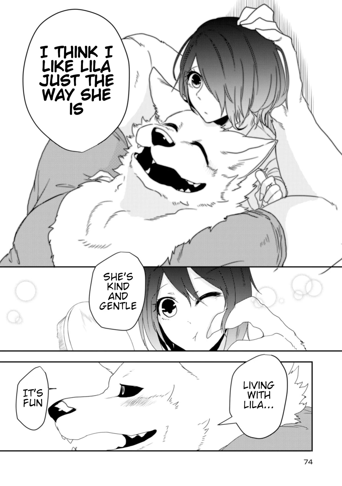 Kainushi Juujin to Pet Joshikousei Chapter 20 page 18 - Chapter 20: Lila's Language Study