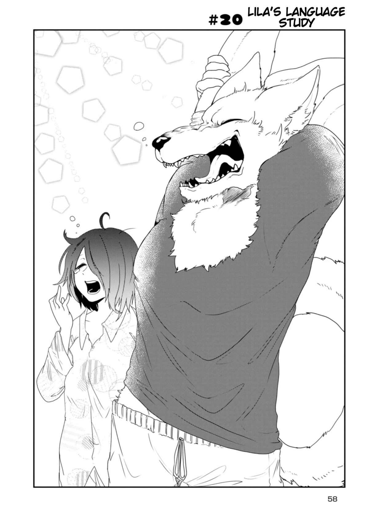 Kainushi Juujin to Pet Joshikousei Chapter 20 page 2 - Chapter 20: Lila's Language Study