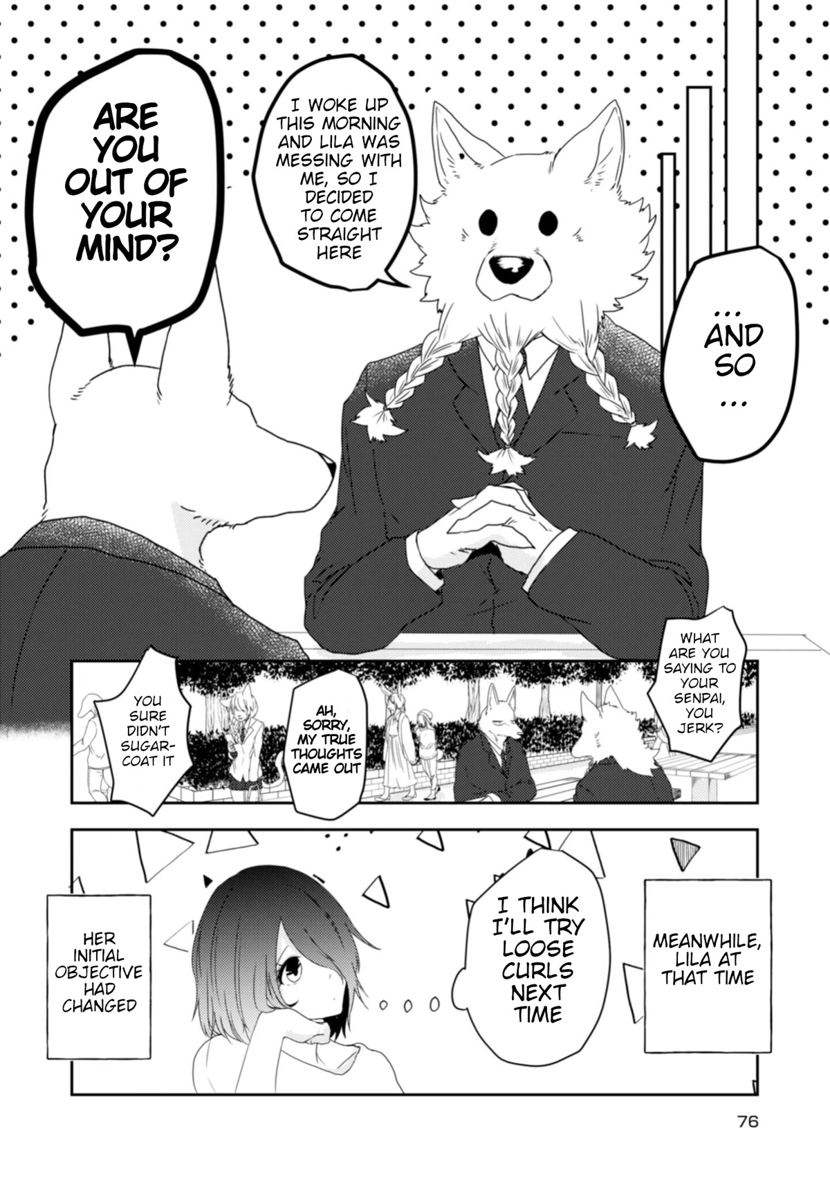 Kainushi Juujin to Pet Joshikousei Chapter 20 page 20 - Chapter 20: Lila's Language Study