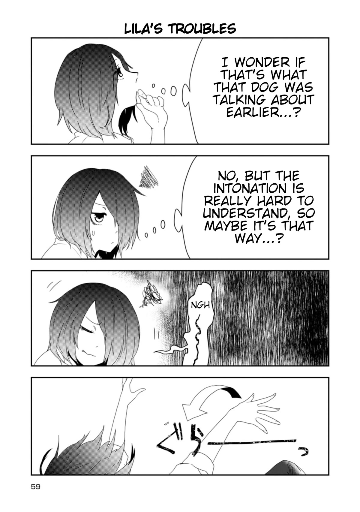 Kainushi Juujin to Pet Joshikousei Chapter 20 page 3 - Chapter 20: Lila's Language Study