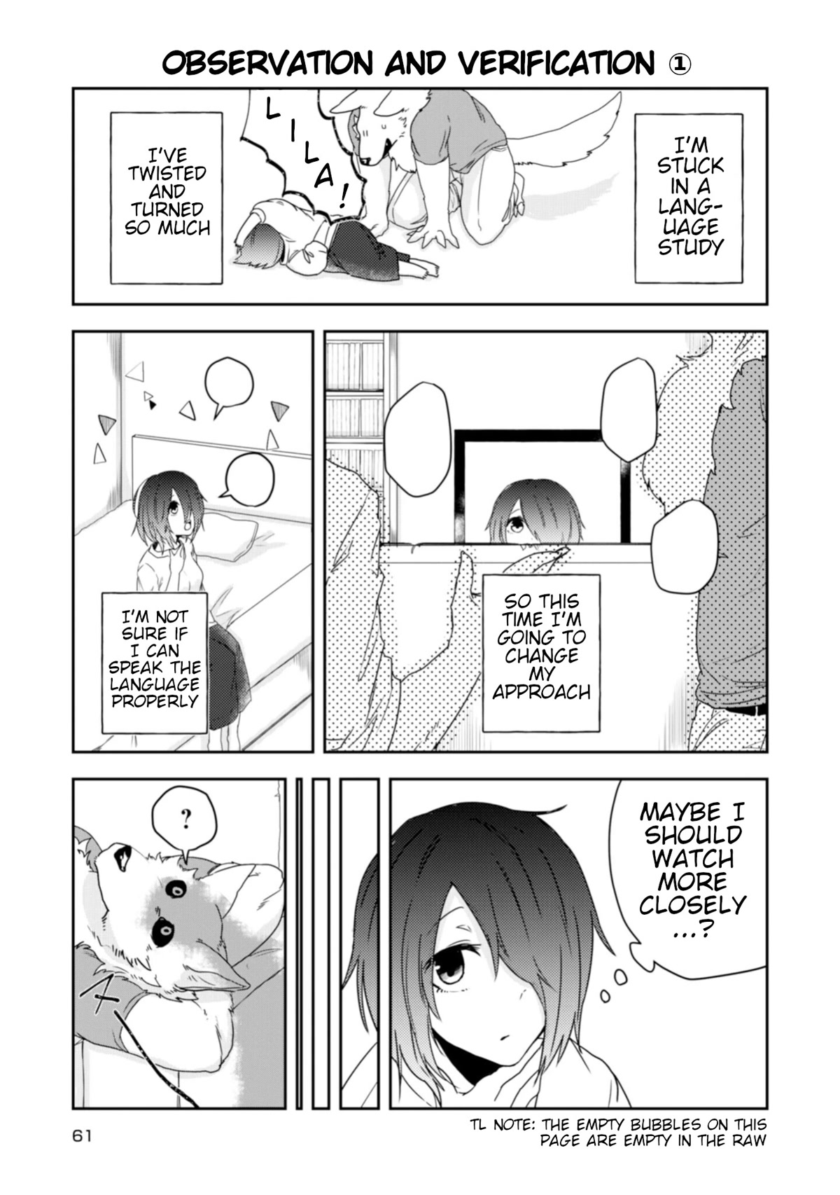 Kainushi Juujin to Pet Joshikousei Chapter 20 page 5 - Chapter 20: Lila's Language Study