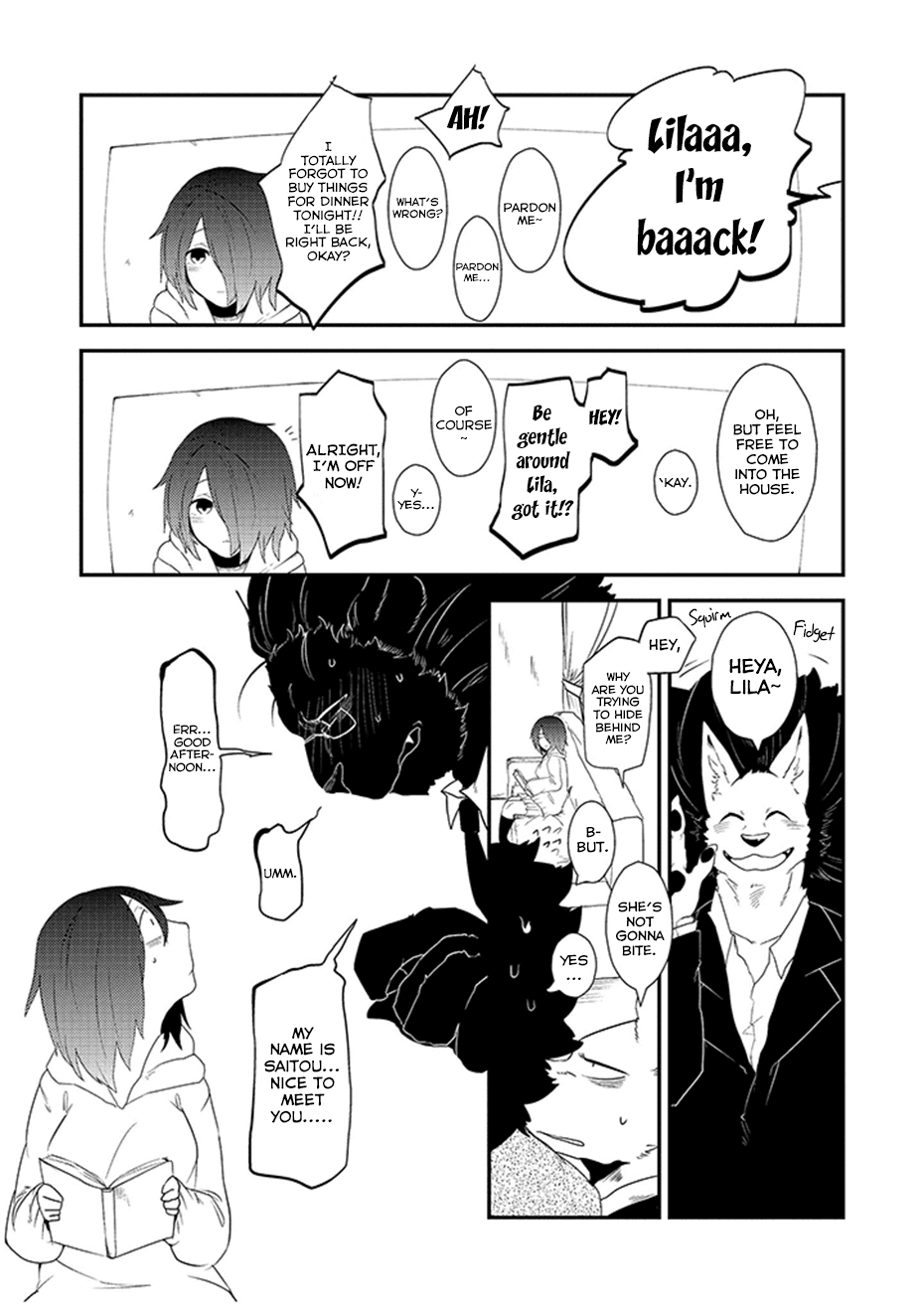 Kainushi Juujin to Pet Joshikousei Chapter 4 page 7 - Chapter 4