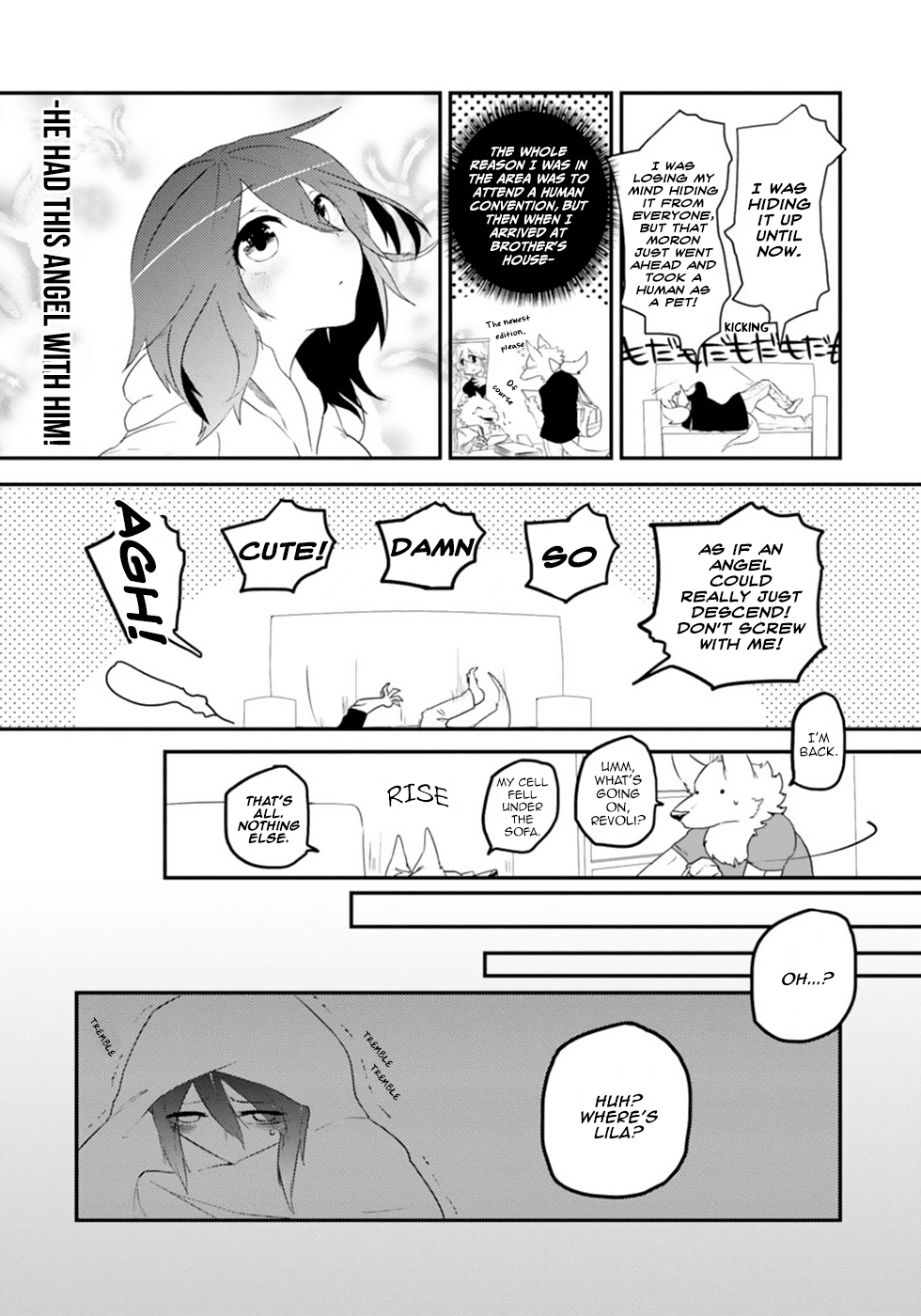 Kainushi Juujin to Pet Joshikousei Chapter 7 page 12 - Chapter 7