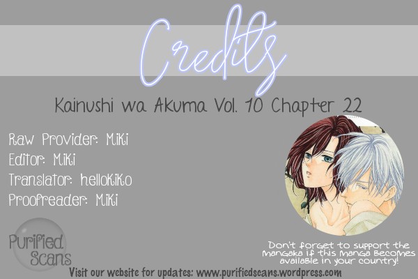 Kainushi wa Akuma Chapter 22 page 69 - Chapter 22