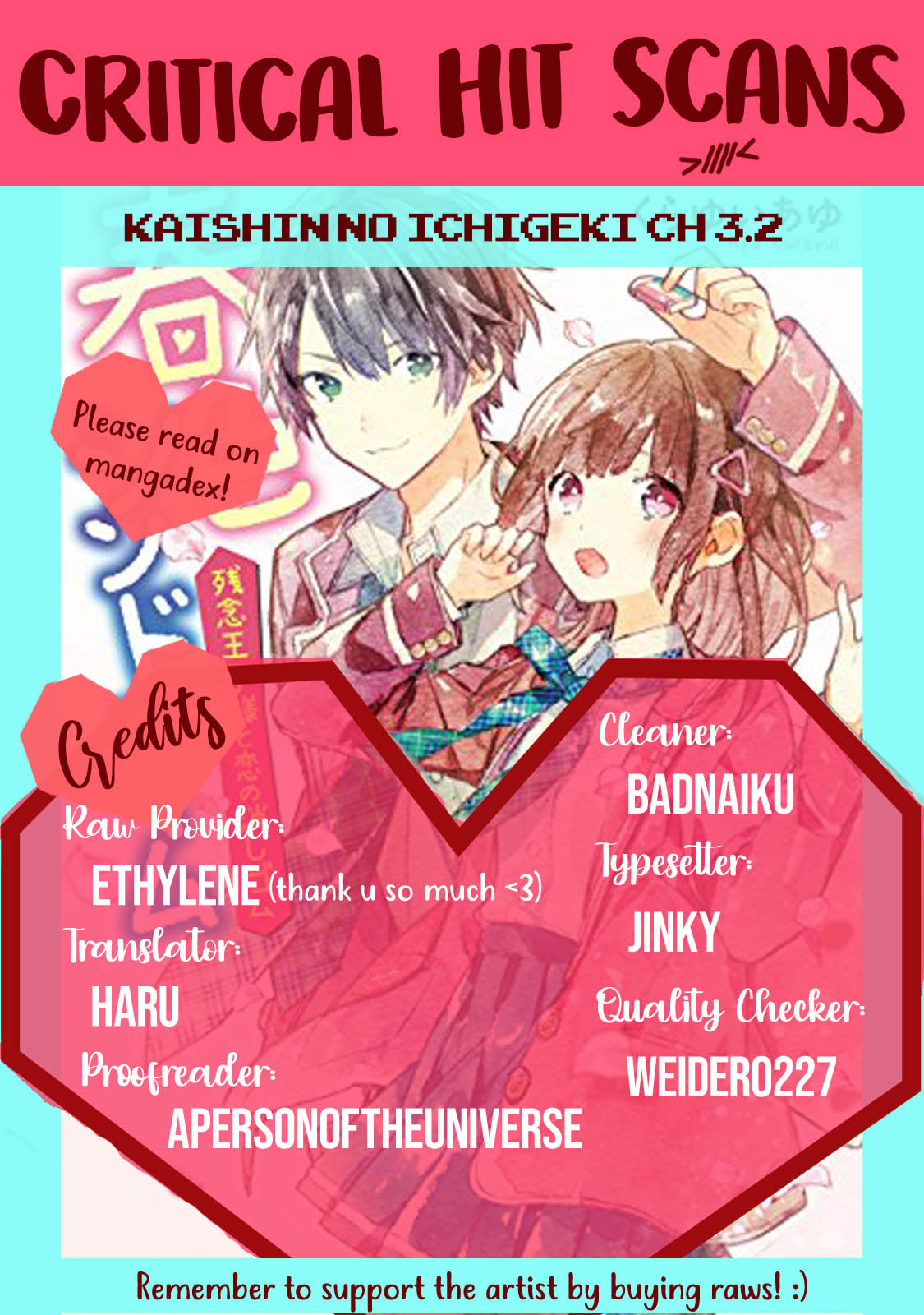 Kaishin no Ichigeki! Chapter 3.2 page 15 - Chapter 3.2: LV 3-2