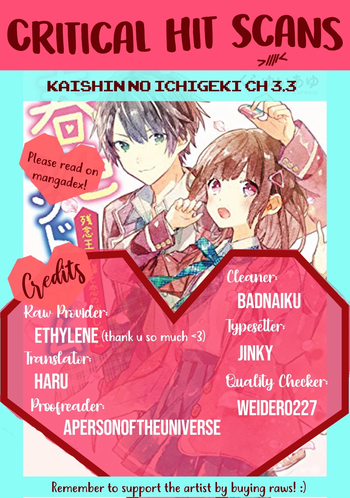 Kaishin no Ichigeki! Chapter 3.3 page 12 - Chapter 3.3: LV3-3