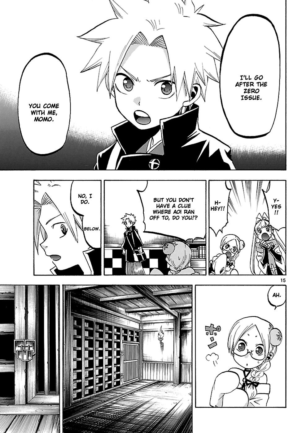 Kaitai Shinsho 0 Chapter 57.2 page 15 - Chapter 57 v2 : The Enemy's... His Own Family?