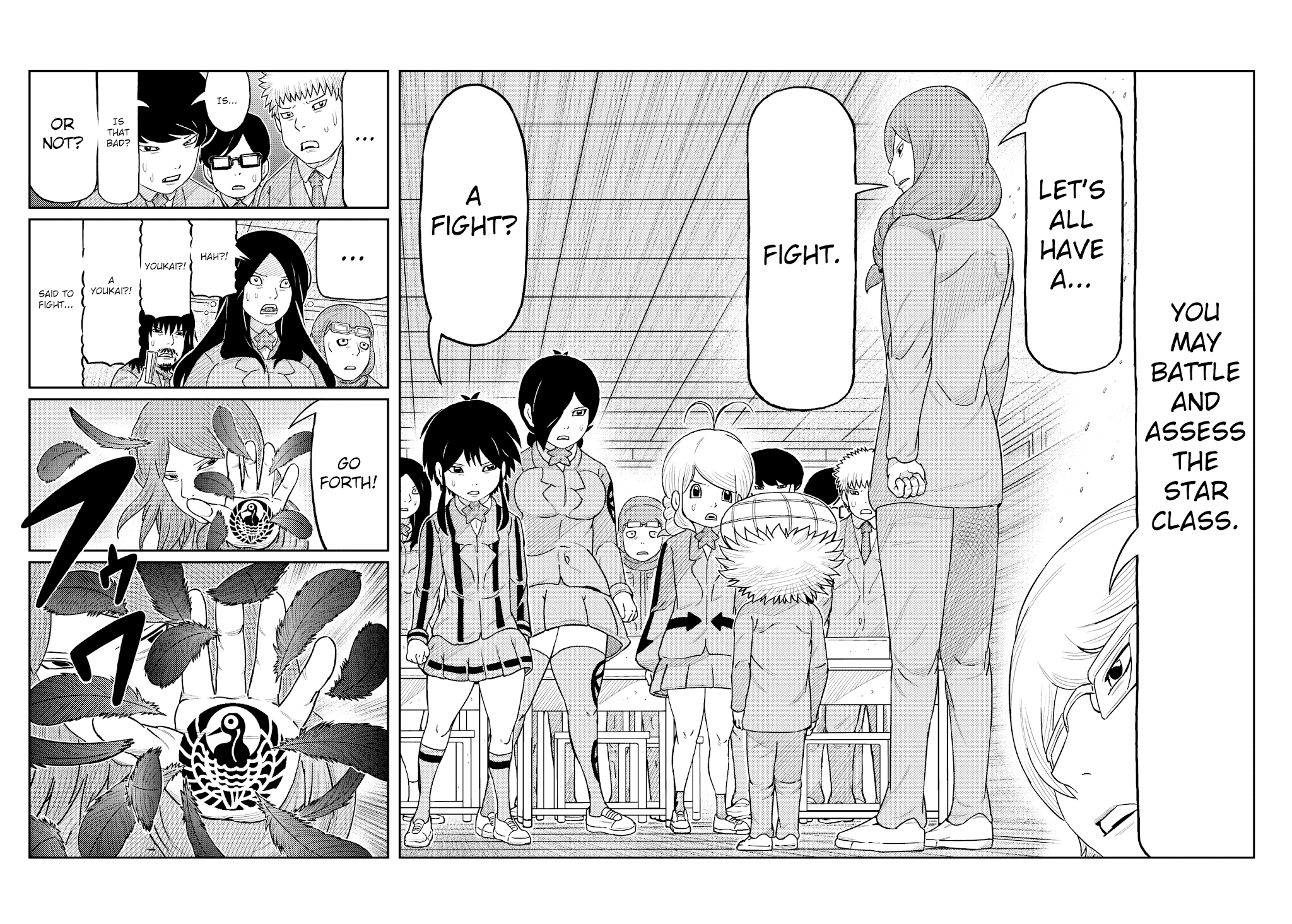 Kaiten One Chapter 15 page 13 - Chapter 15: The Transfer Students