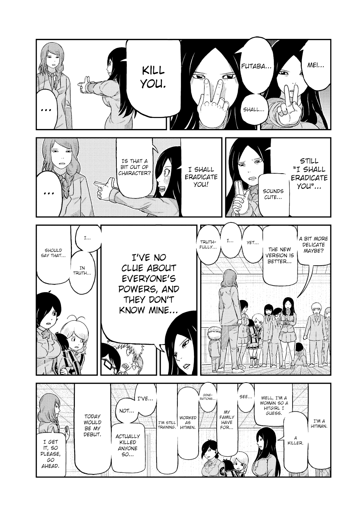 Kaiten One Chapter 16 page 8 - Chapter 16: Ability Test